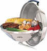 Marine Kettle Charcoal Grill w/Hinged Lid17" (43.2 cm)Our time tested original charcoal "Marine Kettle" grill now has a hinged lid. It is meticulously crafted of 100% 18-9 mirror polished stainless st...