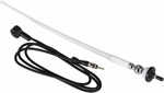 Universal Rubber Antenna - WhitePart #: MRANT12WFeatures: "Rubber Duck" type antenna Flexible mast 36" cable Adjustable base for top or side mounting surfacesWARNING: This product can expose you to ch...