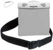 Belt Pak - 6" x 5" x 3/4" - WhiteFeatures:6"W x 5"LGray waterproof nylon with waterproof backingAdjustable waist belt &amp; anodized belt loop hookWhite sealing clip for high visibilityFor beach, pool...