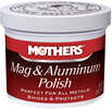Mag &amp; Aluminum PolishThis is our legendary metal polish. The Mothers secret formula balances a brilliant shine with easy use for aluminum wheels and parts, brass, alloys and accessories. Applicati...