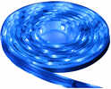 Lunasea Flexible Strip LED - 5M w/Connector - Blue - 12V