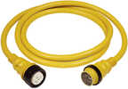 Marinco 50Amp 125/250V Shore Power Cable - 25' - Yellow