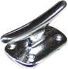 Fender CleatLength: 2"Base: 1-1/16" x 1-9/16"Fastener:#6(4)Material: Chrome Plated Brass