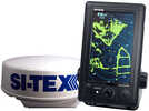 SI-TEX T-760 Compact Color Radar w/4kW 18" Dome - 7" Touchscreen