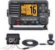 Icom M506 VHF Fixed Mount w/Rear Mic & NMEA 0183/2000; - Black