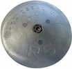 Rudder AnodeMaterial: MagnesiumOuter Diameter: 5"Height: 0.89"Weight: 1.11lbsFull size and weight Rudder Each includes Stainless Steel hex nut and socket cap screwThe captive hex nut is a great featur...