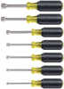Klein Tools 7-Piece Nut Driver Set - 3" Shafts
