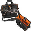 Tradesman Pro Organizer Lighted Tool BagFeatures:Twist on/twist off removable LED light can be positioned to illuminate inside the bag or the workspace31 pockets for maximum tool storageFully molded b...