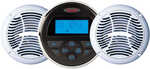 JENSEN CPM150 AM/FM/USB Bluetooth Stereo &amp; Speakers Package w/MS3A AMS602W