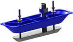 Navico StructureScanHD Sonar Stainless Steel Thru-Hull Transducer (Single)