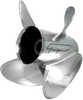 EX-1419-4L Express&reg; Stainless Steel Propeller 135hp to 300hp w/ 4-3/4" GearcaseSize: 14 x 19 - 4-BladeOperation: Left HandNote: A Hub Kit is required for installation of this propeller. See the Tu...