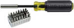 Magnetic Screwdriver with 32-Piece Tamperproof Bit SetFeatures:Sturdy bit and screw holding magnet allows for screws to fit securely in place for easy useIncludes complete tamperproof bit set in block...