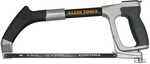 High-Tension HacksawFeatures:Adjustable blade tension up to 30,000 PSI for fast, precise cutsSoft touch gripsAlternative 45&deg; mounting for flush cuttingFront mount for reciprocating saw bladesConve...