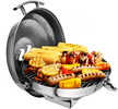 Charcoal Kettle Grill - 175" Surface - Stainless SteelThe Kuuma Kettle grill is constructed of stainless steel to withstand harsh marine environments.  It features 175 square inches of cooking surface...