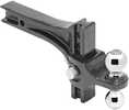 Adjustable Dual Ball MountAdjustable Dual Ball Mount System, 2" Sq. Shank, 2" Ball 10,000 lbs. (GTW), 2-5/16" Ball 14,000 lbs. (GTW)Features:Adjustable height - Perfect for towing multiple trailers of...