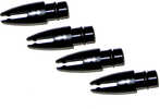 Replacement Spreader Tips - 4 Pack- BlackFour replacement spreader tips for Rupp outriggers. Bag includes four black Delrin spreader tips complete with o-rings.
