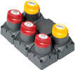 BEP Battery Distibution Cluster f/Twin Outboard Engines w/Three Banks w/Motorized VSR