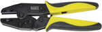 Ratcheting Crimper Frame *Dies Sold Separately*Features:Ratchet mechanism is designed to prevent the release of the connector prior to full compressionSafety crimp release helps eliminate rejected ter...