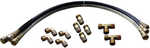 Autopilot Hydraulic Steering Installation Kit w/Hoses & FittingsHydraulic Hose & Fittings Kit Includes:(2) - 30" Flexible High Pressure Hyd. Hose's(1) - 30" Flexible Low Pressure Hyd. Hose(4) - 90...