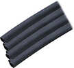 Ancor Adhesive Lined Heat Shrink Tubing (ALT) - 1/4" x 12" - 10-Pack - Black