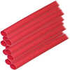 Ancor Adhesive Lined Heat Shrink Tubing (alt) - 1/4" X 6" - 10-pack - Red