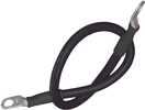 Ancor Battery Cable Assembly, 2 Awg (34mm²) Wire, 5/16" (7.93mm) Stud, Black - 32" (81.2cm)