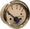 Allentare White 80PSI Oil Pressure Gauge - Use w/Marine 240-33 Ohm Sender - 12VAllentare marine gauges provide an ideal, cost effective solution for new boats or drop-in replacement gauge for older bo...