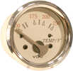 VDO Allentare White/Grey 250°F Water Temperature Gauge - Use w/Marine 450-29 Ohm Sender - 12V