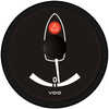 VDO Viewline Onyx Rudder Angle Indicator 2-1/16" (52mm) 12/24V - Use with VDO Sender