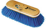 10" Extra-Soft Deck Brush - Blue Nylon BristlesShurhold's series of 10" (25 cm) deck brushes that easily and positively lock into any Shurhold handle. The softest deck brush available.  This brush is ...