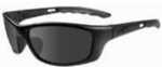 Wiley X Valor Black Ops Sunglasses - Smoke Grey Lens Matte Frame