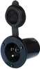 AC Plug Port - BlackAC Plug Port for easy thru-hull AC Connection The Powermania AC Plug Port is designed to work with only Powermania chargers' AC plug. It provides a thru-hull AC connection between ...