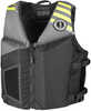Mustang Rev Young Adult Foam Vest - Gray/Light Gray/Fluroescent Yellow