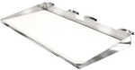 Serving Shelf w/Removable Cutting Board - 11.25" x 7.5" for Trailmate & Connoisseur18-8 Stainless Steel detachable Serving Shelf with U.V. Stabilized High-Density, FDA approved Polyethylene cutting bo...