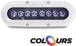 X-Series X8 - Colours LEDsThe X8 packs a mighty 2,300 Fixture Lumens into its low profile design and utilizes focused optics to produce a 60x circular beam from each LED providing great water penetrat...