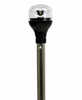 Attwood LightArmor All-Around - 20" Aluminum Pole Black Vertical Composite Base w/Adapter