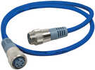 Mini Double Ended Cordset - Male to Female - 10M - BlueDouble-ended cordsets are used for trunk or drop lines and make for a secure connection and simple time saving installation. The connectors are k...