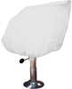 Helm/Bucket/Fixed Back Boat Seat Cover - Vinyl WhiteKeep your seats and consoles from cracking and fading! Boat seat and consolecovers are designed to protect your seats from damaging ultra-violet ray...