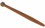 Teak Flag Pole - 3/4" x 18"Boaters appreciate teak's traditional beauty because of its intricate grain patterns and color variations. The high oil content of the wood keeps it from deteriorating or wa...