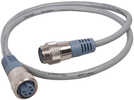 Mini Double Ended Cordset - Male to Female - 0.5M - GreyDouble-ended cordsets are used for trunk or drop lines and make for a secure connection and simple time saving installation. The connectors are ...