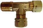 Uflex Male Run T-Fitting - 3/8" x Tube 1/4" NPT