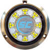 SCR-24 Bronze Underwater Light - 24 LEDs - Bimini BlueThe SCR series underwater LED lights are designed to be marine vessel hull mounted for continuous submersion in sea water. These models off a grea...