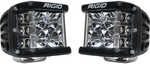 D-SS Series PRO Flood LED Surface Mount - Pair - BlackOne of RIGID's most versatile, compact lighting solutions just got better with the RIGID D-SS PRO, Dually-Side Shooter Professional Race Output LE...