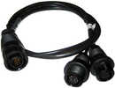 Humminbird 14-M-SIDB-Y Mega Side Imaging and Dual Beam Splitter Cable - 14 Pin