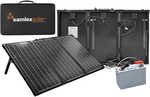 Portable Solar Charging Kit - 90WSamlex Portable MSK Charging Kits are easy to use! Just unfold, plug in and start charging. Capture the power of the sun without complicated installations, brackets or...