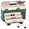 Plano 3-Drawer Tackle Box XL - Green/Beige