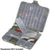 Plano Compact Side-By-Side Tackle Organizer - Grey/Clear