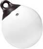 15" Tuff End&trade; Inflatable Vinyl Buoy - WhiteTuff End buoys feature heavy duty seamless construction to meet the punishing demands of the commercial marine industry.Tuff End fender ends are made f...