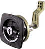 Perko Black Flush Lock - 2.5" x w/Offset Cam Bar & Flexible Polymer Strike