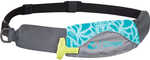 Onyx M-16 Manual Inflatable Belt Pack (PFD) - Aqua/Grey